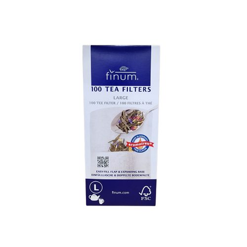Finum Tea Filters 100 Pack - Large