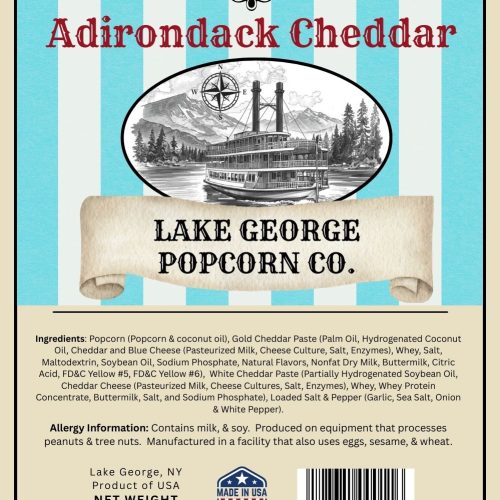 Adirondack Cheddar Popcorn