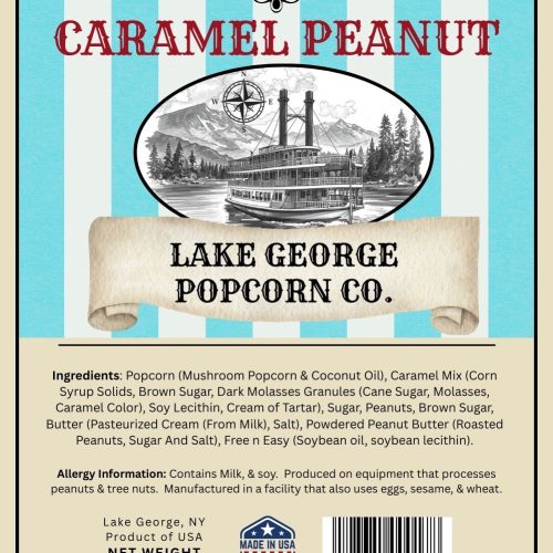 Caramel Peanut Popcorn